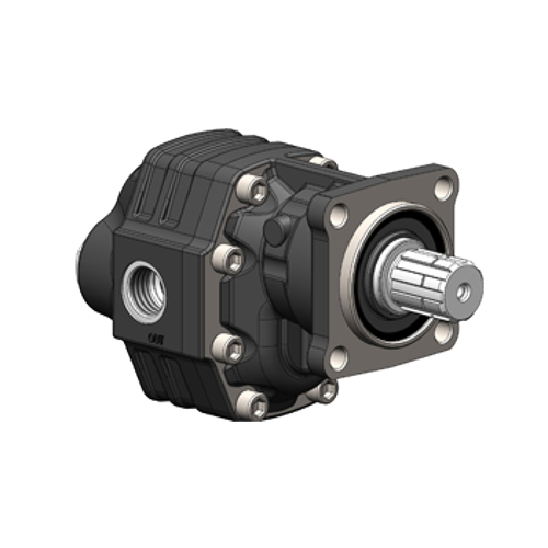 Gear pumps with ISO flanges