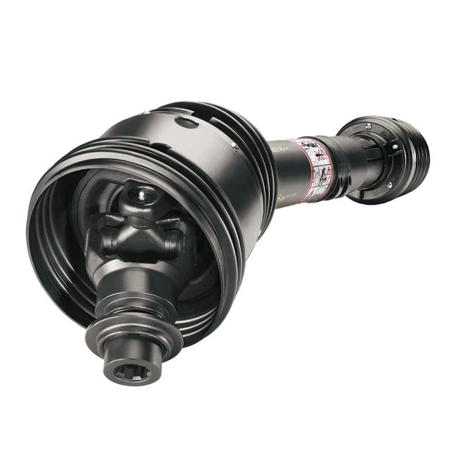 S8 80° Constant velocity joint PTO Shaft 1210mm - 1 3/4 Z20 Yoke Ball collar x 1 3/4 Z6 LB - Shear bolt torque limiter Taper pin