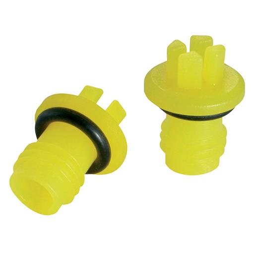 Plastic plug series SR1125 BSP (female) with O-ring