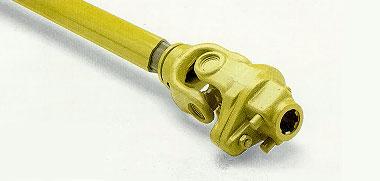 B6 Standard PTO Shaft 860mm - 1 3/8 Z6 Yoke Push-pin x 1 3/8 Z6 LB6 - Shear bolt torque limiter Taper pin